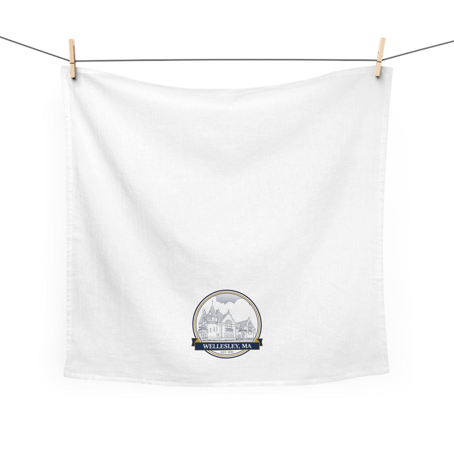 Wellesley Town Hall: Flour Sack Tea Towel