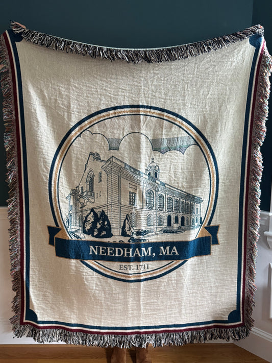 Needham Town Hall: Woven Blanket