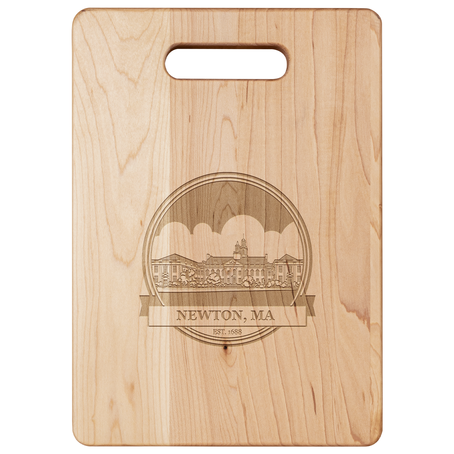 Newton_City_Hall_Maple_Cutting_Board_Maple_V_Main_Mockup.png