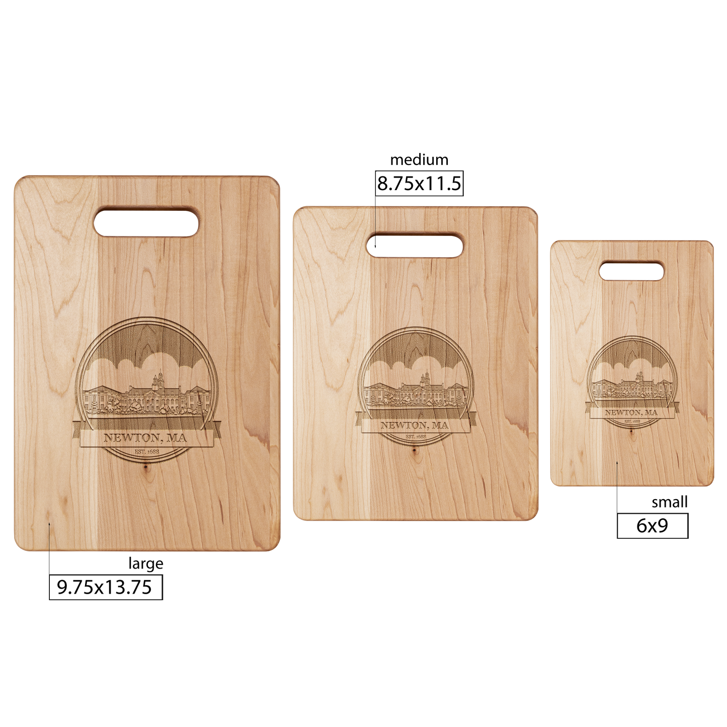 Newton_City_Hall_Maple_Cutting_Board_Maple_V_Size_Options_Mockup.png