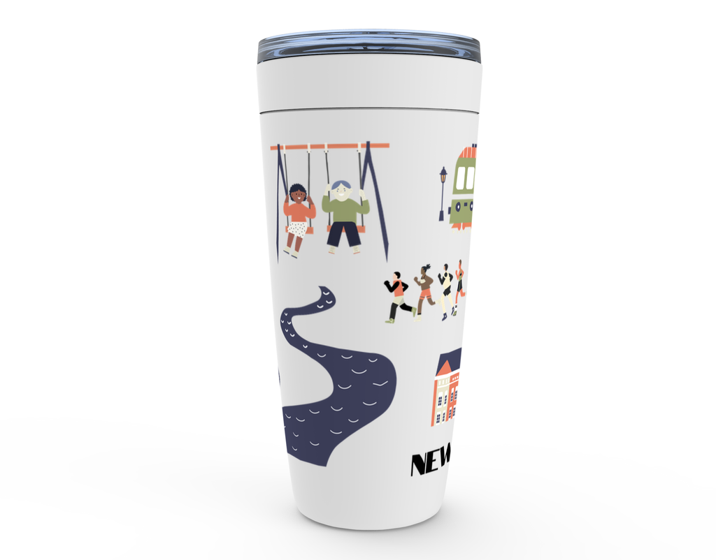 Newton Collage: Viking Tumbler