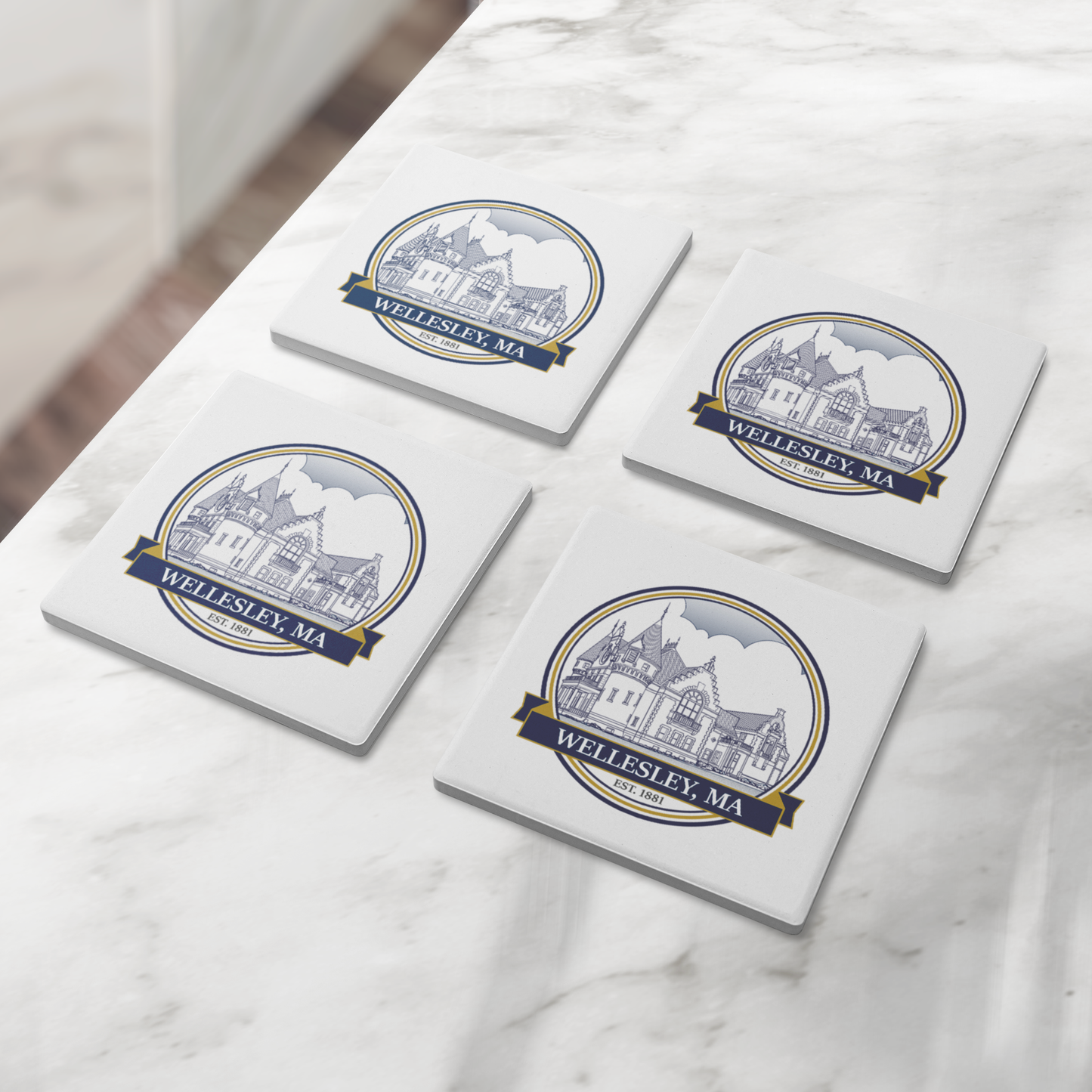 Wellesley_Town_Hall_Stone_Coasters_SquareStoneCoaster_4pcLifestyle_Mockup.png