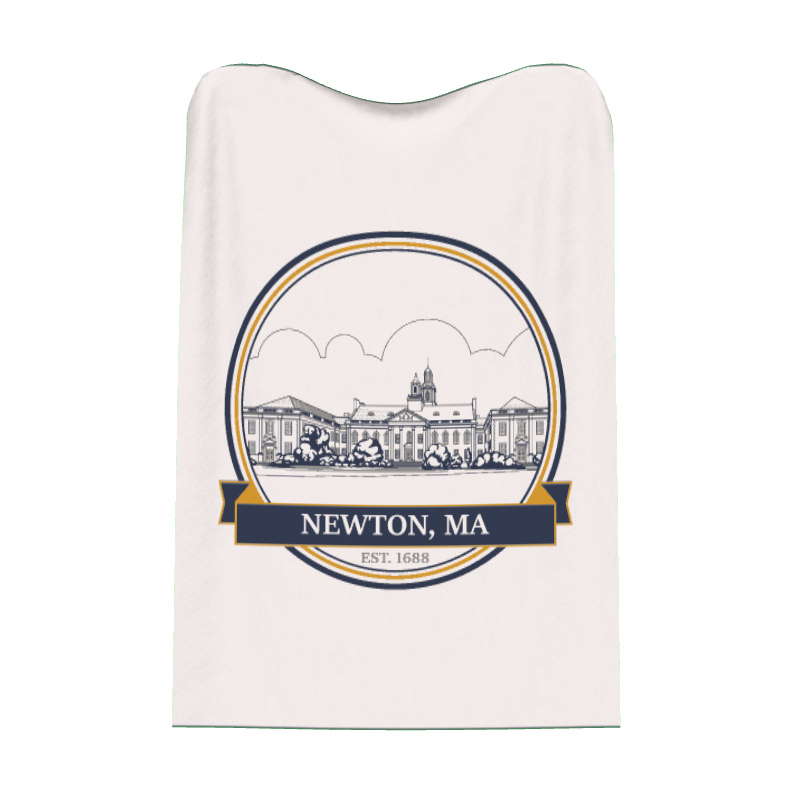 Newton City Hall: Knit Blanket