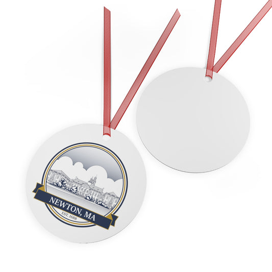 Newton City Hall: Premium Ornament