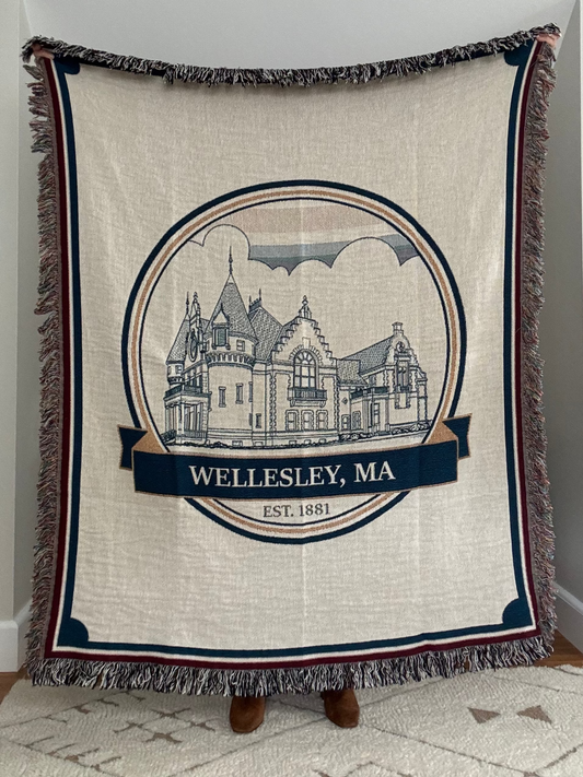 Wellesley Town Hall: Woven Blanket