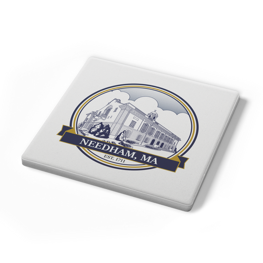 Needham_Town_Hall_Stone_Coasters_SquareStoneCoaster_Angle_Mockup.png