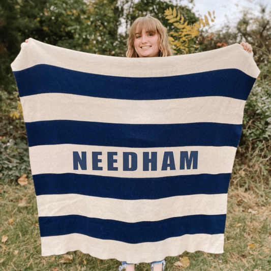 The Namesake: Knit Blanket
